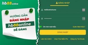 Đăng nhập HB88 chi tiết từng bước