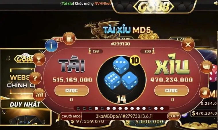 Cách Đánh Tài Xỉu 1-3-2-4 tại nhà cái